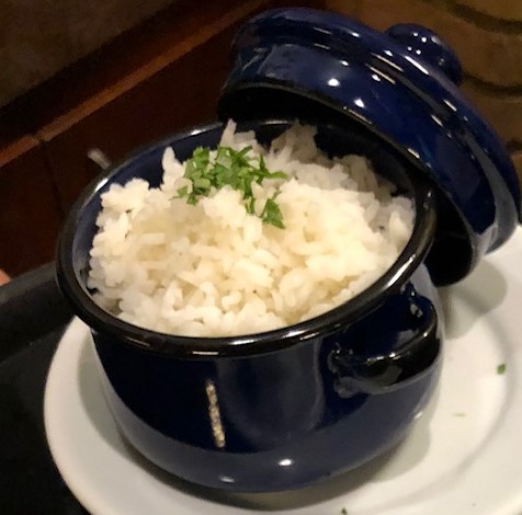 Porção de arroz